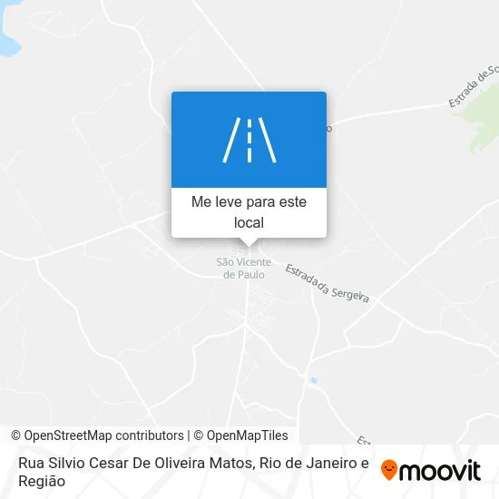 Rua Silvio Cesar De Oliveira Matos mapa