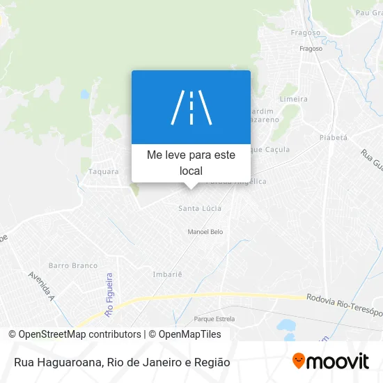 Rua Haguaroana mapa