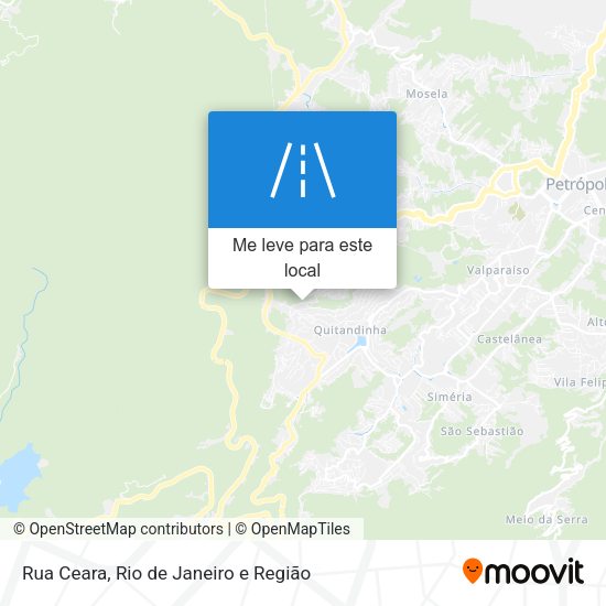 Rua Ceara mapa