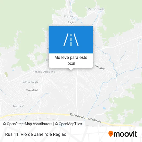Rua 11 mapa