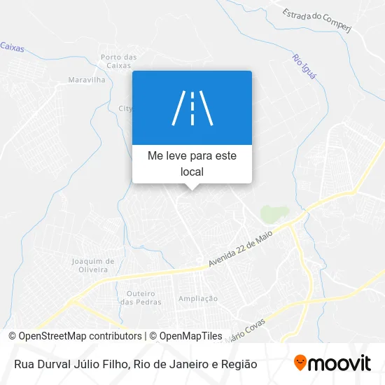 Rua Durval Júlio Filho mapa