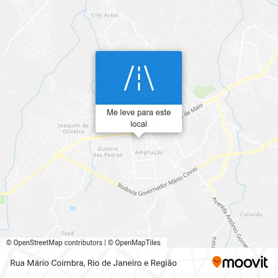 Rua Mário Coimbra mapa