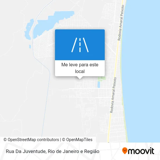 Rua Da Juventude mapa