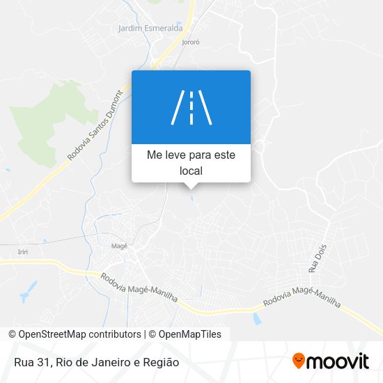 Rua 31 mapa