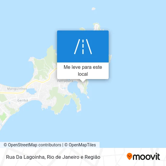 Rua Da Lagoinha mapa