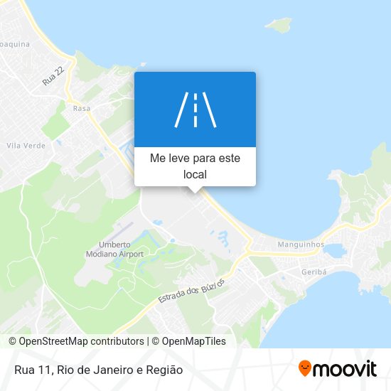 Rua 11 mapa
