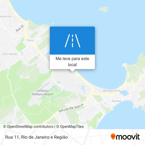 Rua 11 mapa