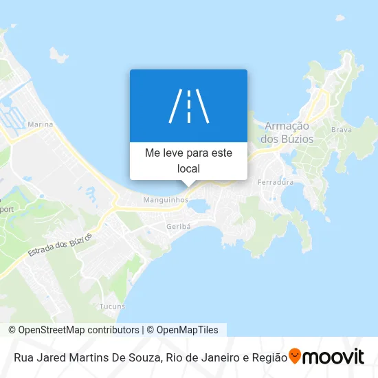 Rua Jared Martins De Souza mapa