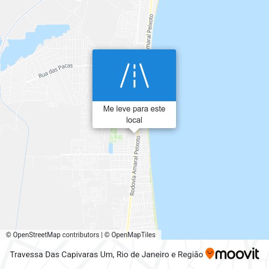 Travessa Das Capivaras Um mapa