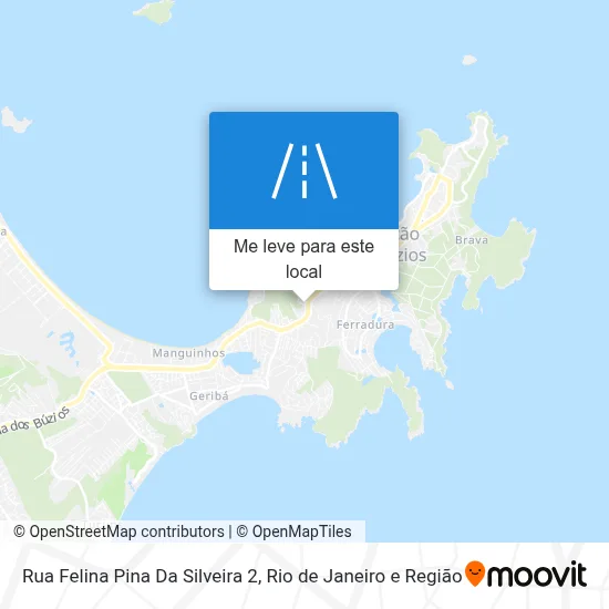Rua Felina Pina Da Silveira 2 mapa