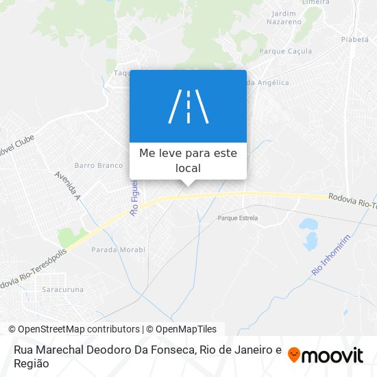 Rua Marechal Deodoro Da Fonseca mapa