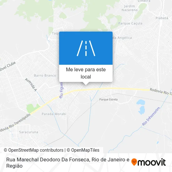 Rua Marechal Deodoro Da Fonseca mapa