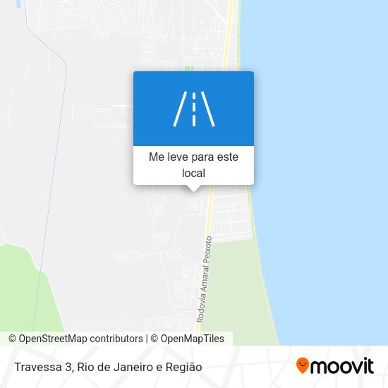 Travessa 3 mapa