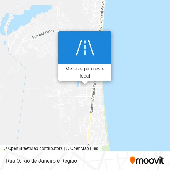 Rua Q mapa