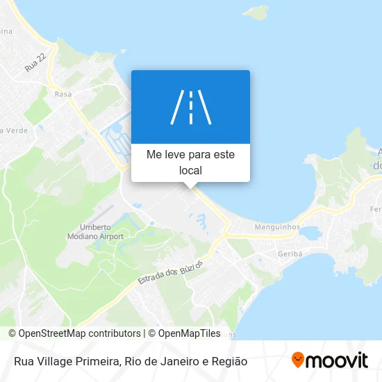 Rua Village Primeira mapa