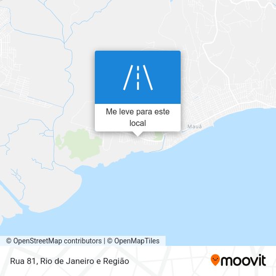 Rua 81 mapa