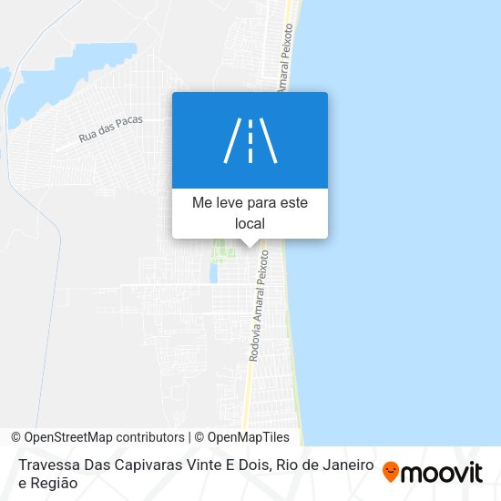 Travessa Das Capivaras Vinte E Dois mapa