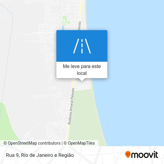 Rua 9 mapa