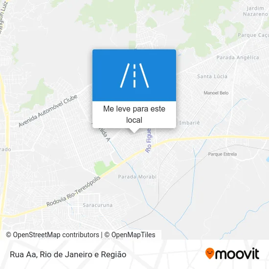 Rua Aa mapa