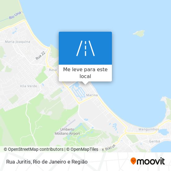 Rua Juritis mapa