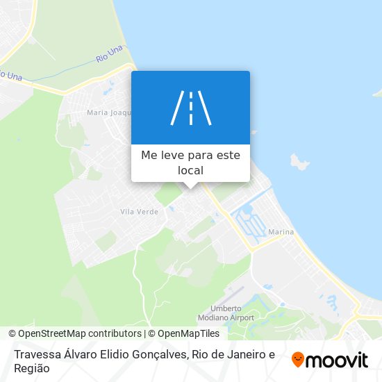 Travessa Álvaro Elidio Gonçalves mapa