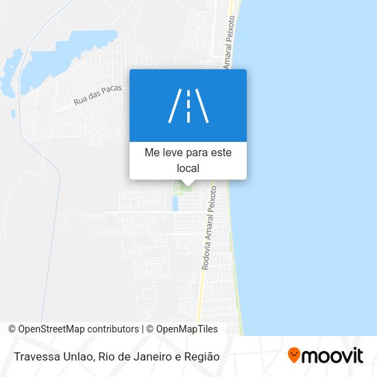 Travessa Unlao mapa