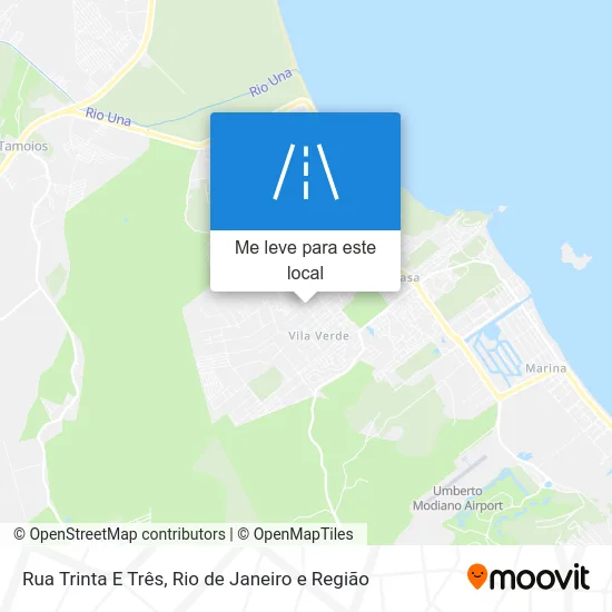 Rua Trinta E Três mapa