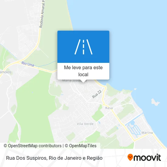 Rua Dos Suspiros mapa