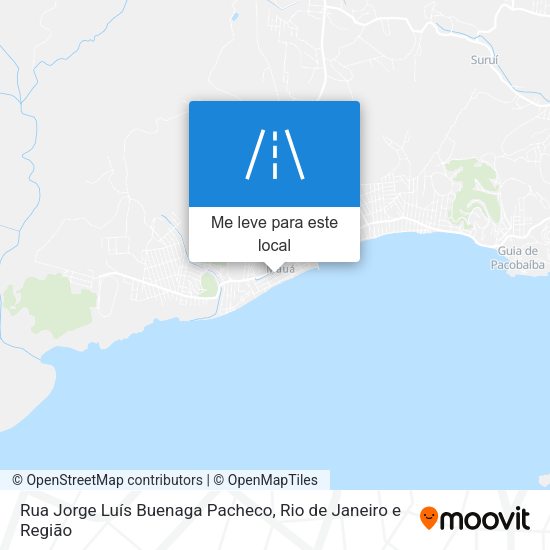 Rua Jorge Luís Buenaga Pacheco mapa