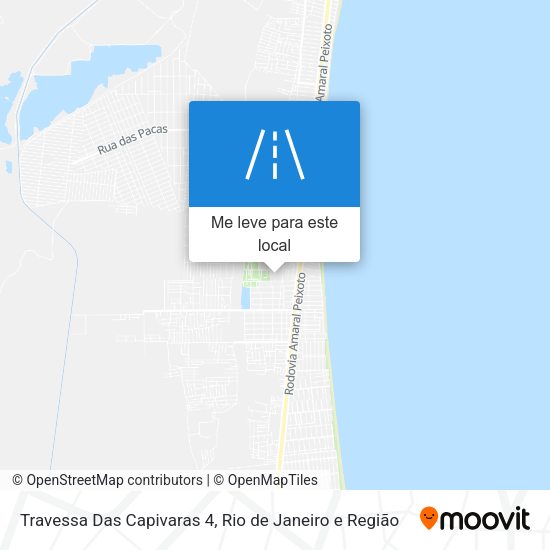 Travessa Das Capivaras 4 mapa