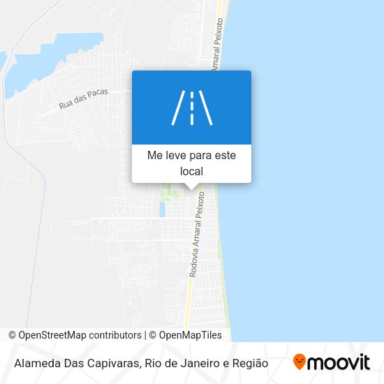 Alameda Das Capivaras mapa