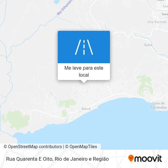 Rua Quarenta E Oito mapa