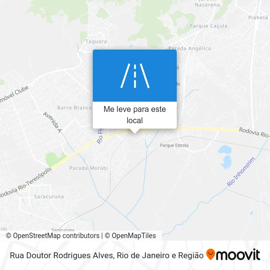 Rua Doutor Rodrigues Alves mapa