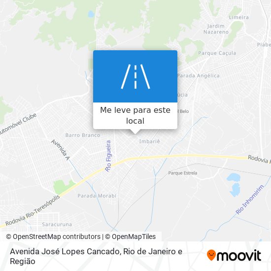 Avenida José Lopes Cancado mapa