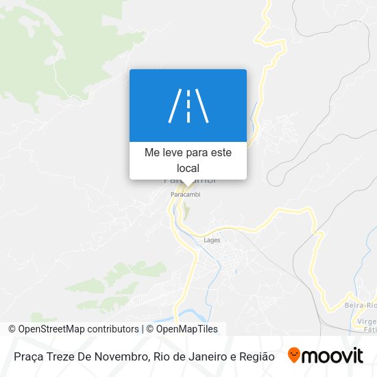 Praça Treze De Novembro mapa