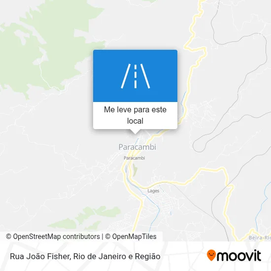 Rua João Fisher mapa