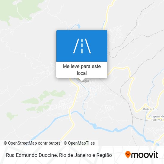 Rua Edmundo Duccine mapa