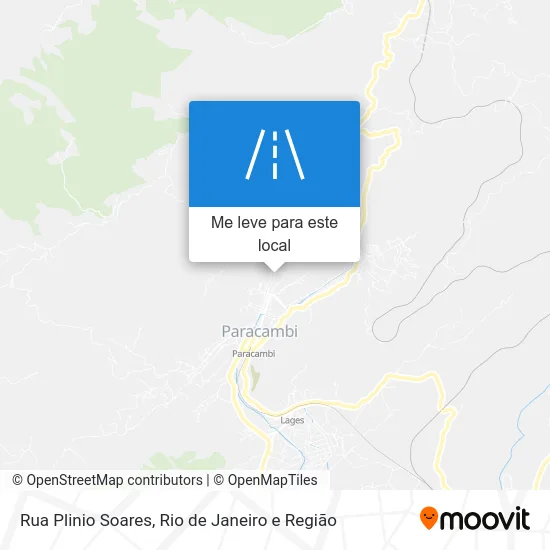 Rua Plinio Soares mapa