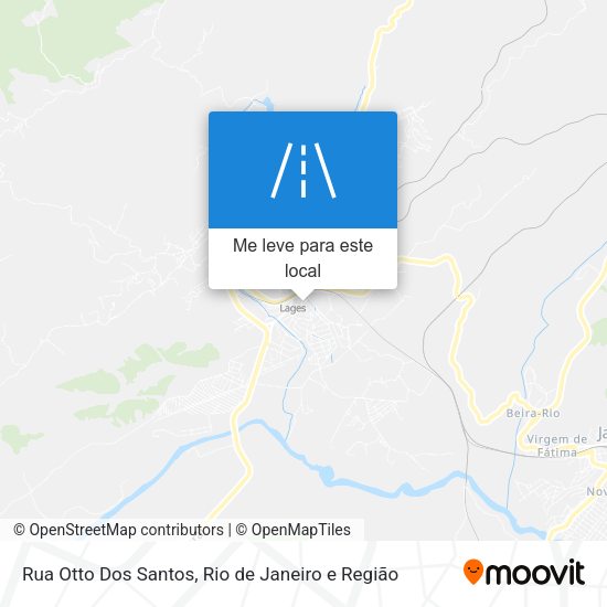 Rua Otto Dos Santos mapa