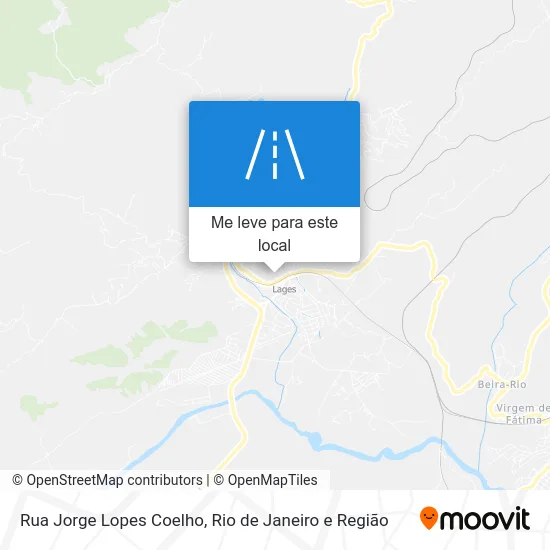Rua Jorge Lopes Coelho mapa