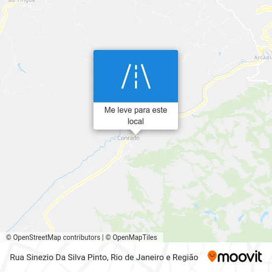 Rua Sinezio Da Silva Pinto mapa