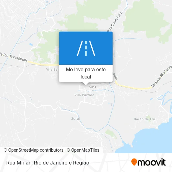 Rua Mirian mapa