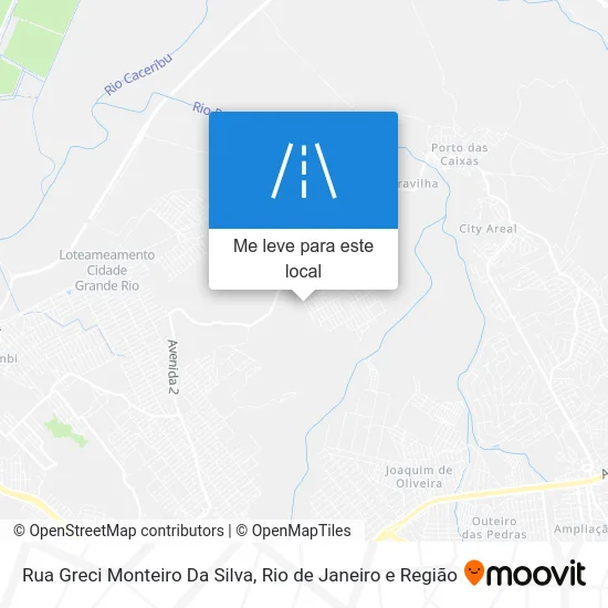 Rua Greci Monteiro Da Silva mapa