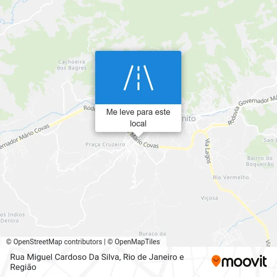 Rua Miguel Cardoso Da Silva mapa