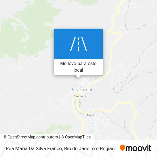 Rua Maria Da Silva Franco mapa