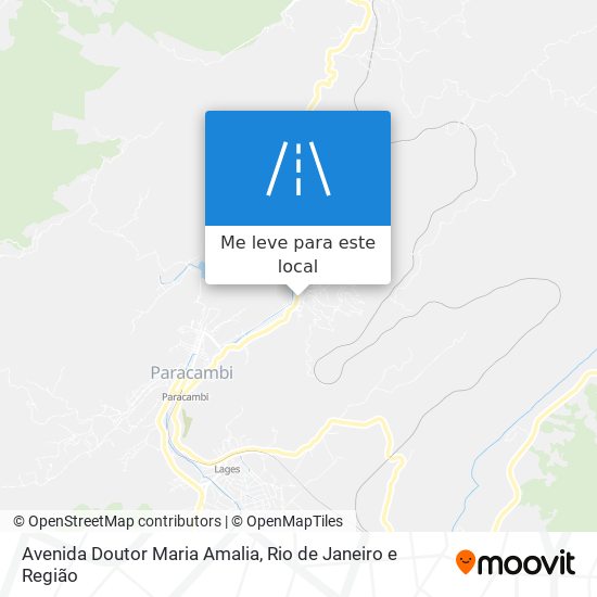 Avenida Doutor Maria Amalia mapa