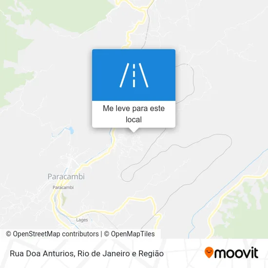 Rua Doa Anturios mapa