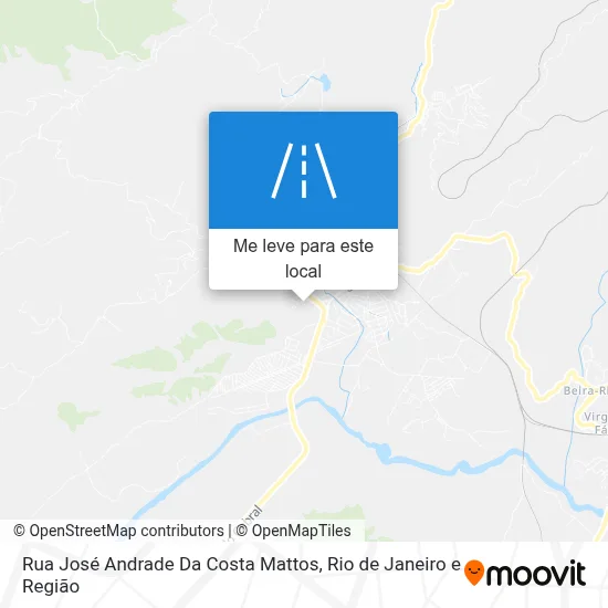 Rua José Andrade Da Costa Mattos mapa