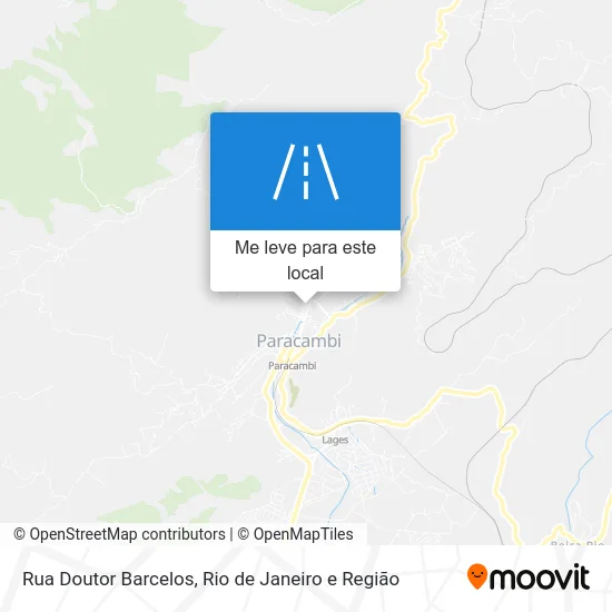 Rua Doutor Barcelos mapa