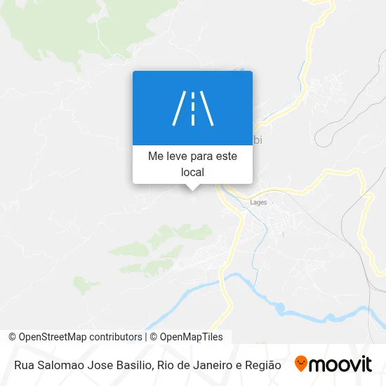 Rua Salomao Jose Basilio mapa